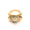 Bague 63 Bague vintage or jaune et diamants 58 Facettes 2550