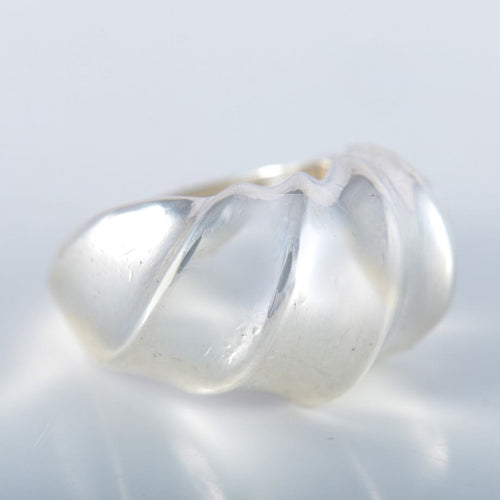 Bague 59 Bague Argent signée Chavent 58 Facettes 8400