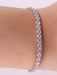 Bracelet Bracelet Tennis Or blanc Diamants 58 Facettes 3188
