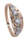 Bague 57 BAGUE JARRETIERE DIAMANTS ART NOUVEAU 58 Facettes 071081