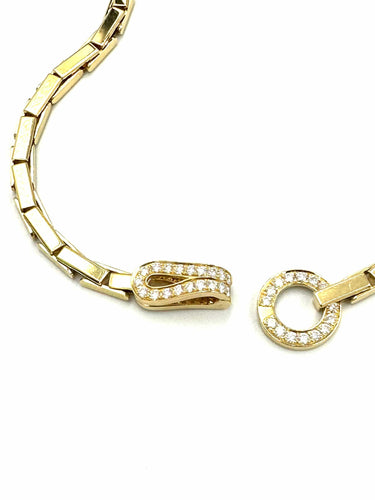 Collier CARTIER. Collier Agrafe diamants 58 Facettes