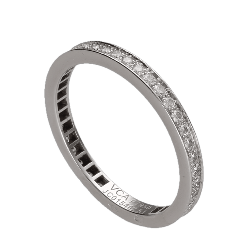 Bague 51 Van Clef & Arpels - Alliance Romance diamants 58 Facettes