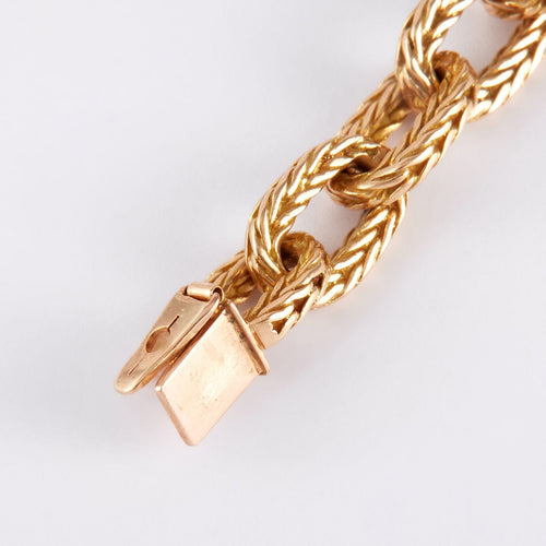 Bracelet Bracelet gourmette or jaune 58 Facettes