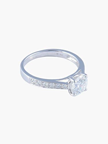 Bague 52 Bague Solitaire Diamants 58 Facettes