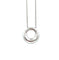 Collier Chaumet. Pendentif Lien or blanc 18K 58 Facettes