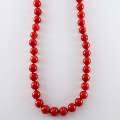 Collier Collier Boules de Corail Or 58 Facettes