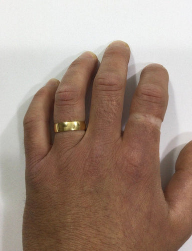 Bague 63 Alliance Homme Or Rose 58 Facettes 940276