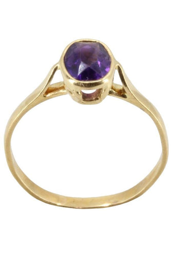 Bague BAGUE MODERNE AMÉTHYSTE 58 Facettes 056951