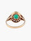 Bague 52 Bague Emeraude cabochon Diamants 58 Facettes