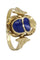 Bague BAGUE SCARABEE LAPIS LAZULI 58 Facettes 058221