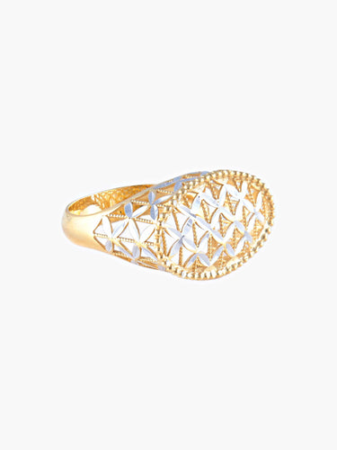 Bague 52 Bague Deux Ors 58 Facettes