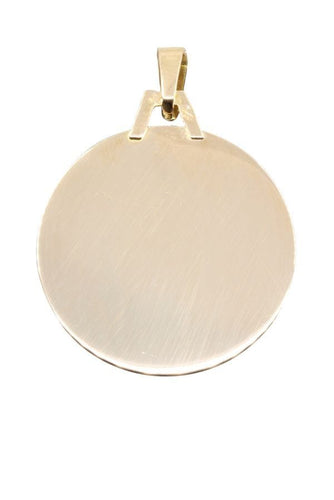 Pendentif MEDAILLE VIERGE 58 Facettes 040701