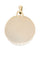 Pendentif MEDAILLE VIERGE 58 Facettes 040701
