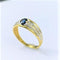 Bague 49 Bague Saphir Diamants 58 Facettes 20400000363