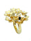 Bague Bague VAN CLEEF & ARPELS "Frivole" or jaune et diamants 58 Facettes