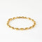 Bracelet Bracelet or jaune grain de café 58 Facettes