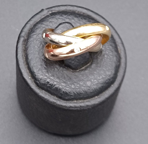 Bague CARTIER - Bague Trinity Diamants 58 Facettes