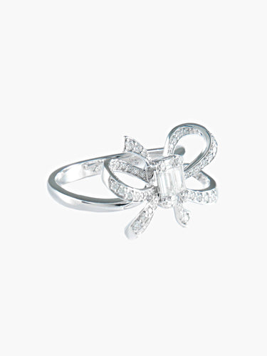 Bague 52 Bague Noeud Diamants 58 Facettes