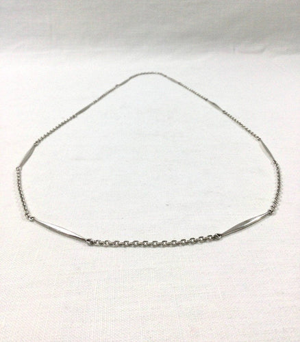 Collier Sautoir En Argent 58 Facettes