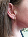 Boucles d'oreilles Créoles modernes, torsadées 58 Facettes 064431