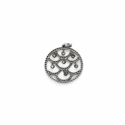 Pendentif Pendentif Diamant Noir 58 Facettes 001.7855