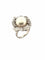 Bague 58 Bague en diamants et perle 58 Facettes