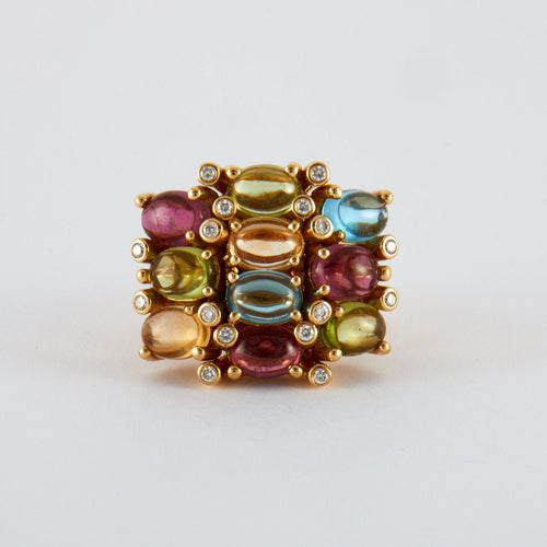 Bague 53 Bague Multicolore 58 Facettes 2.191