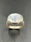 Bague 55 Bague 2 Ors Pierre de lune 58 Facettes