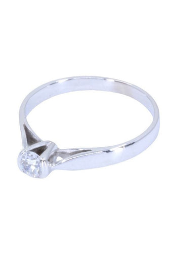 Bague SOLITAIRE DIAMANT 0.15 CARAT 58 Facettes 064631