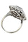 Bague 56 BAGUE ART DÉCO SAPHIR ET DIAMANTS 58 Facettes 054151