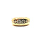 Bague 54 Bague jonc or jaune 6 diamants 58 Facettes 3758