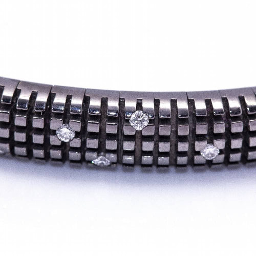 Bracelet DAMIANI - Bracelet Or noir Diamants 58 Facettes D360374CS