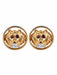 Boutons de manchette Or Jaune / Diamants BOUTONS DE MANCHETTES "LION" OR/DIAMANTS & RUBIS 58 Facettes BO/220050 NSS