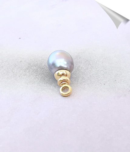 Pendentif Pendentif Perle de Tahiti, monture en Or Jaune 58 Facettes AA 1544