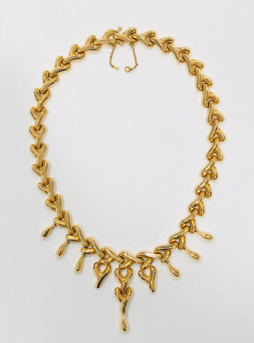 Collier COLLIER TANK EN OR JAUNE 58 Facettes