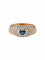Bague Bague Jonc Saphir coeur 58 Facettes