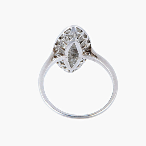 Bague 54 Bague Marquise Diamants 58 Facettes