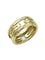 Bague 53 BVLGARI. Bague Parentesi or jaune 18K 58 Facettes