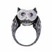 Bague 55 BOUCHERON - Bague Hibou Améthystes Saphirs Diamants 58 Facettes