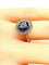Bague 54 Bague Or blanc Saphirs et Diamants 58 Facettes AB220