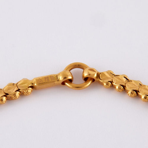 Collier Collier motifs en fleurons 58 Facettes JB7