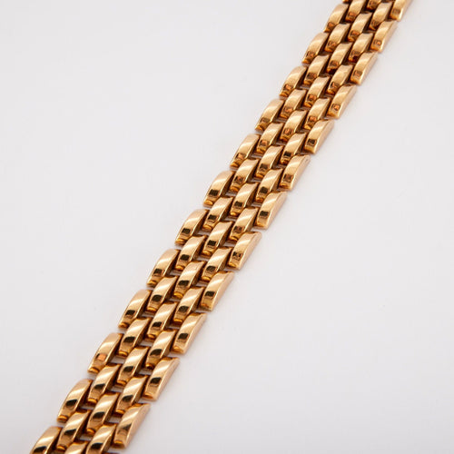 Bracelet Bracelet matelassé Or jaune 58 Facettes 342.170