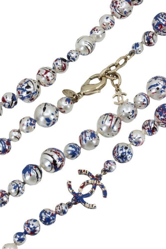 Collier SAUTOIR SIGNÉ CHANEL 58 Facettes 054631