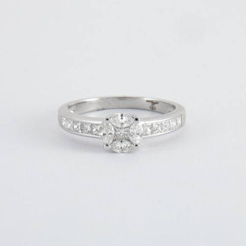 Bague 54 Bague Garden Diamants 58 Facettes 2.116