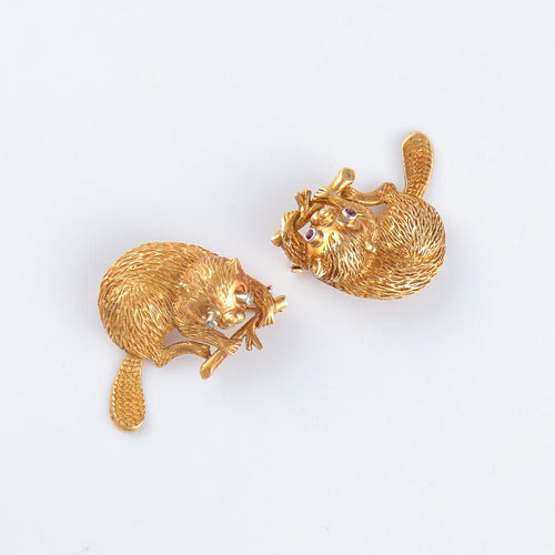 Broche Broches Castor 58 Facettes