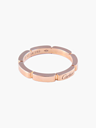 Bague 57 Alliance CARTIER 58 Facettes