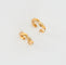 Boucles d'oreilles Boucles d'oreilles en or jaune et blanc 58 Facettes