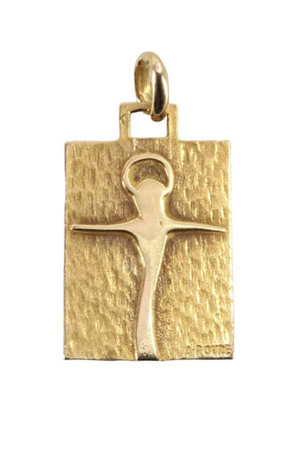 Pendentif MÉDAILLE MODERNE CHRIST 58 Facettes 055121