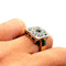 Bague Bague or blanc, or jaune et diamants 58 Facettes 3708