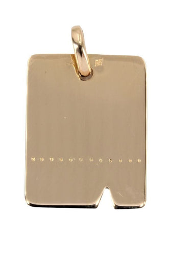 Pendentif PENDENTIF PLAQUE 58 Facettes 049151